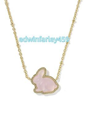 Bunny Short Pendant Necklace